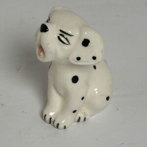 Vintage Disney Japan Dalmatian Dog Figurine - Lucky from 101 Dalmatians